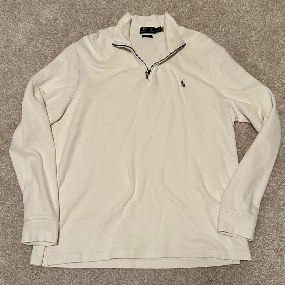 Men’s Polo Half Zip Pullover